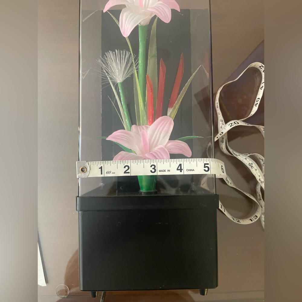 Vintage fiber optic Magic flower galaxy lamp musical - Picture 9 of 9